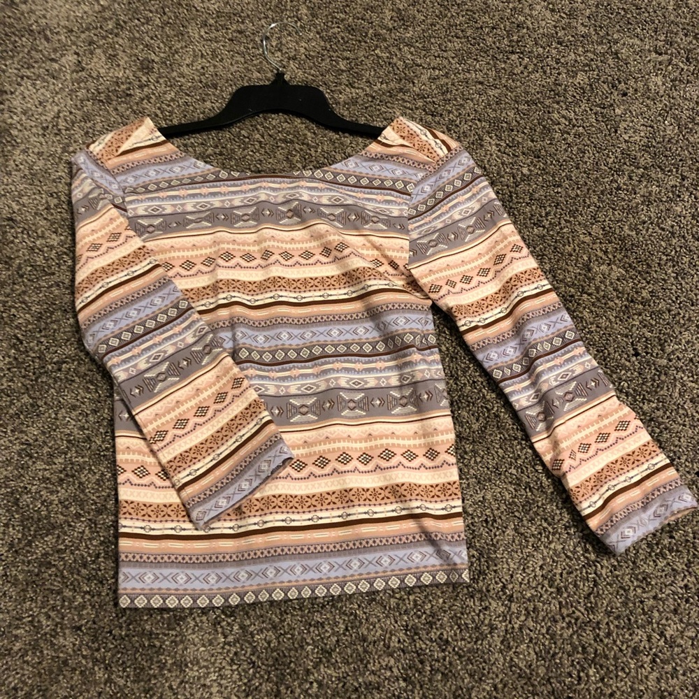 crop top w low back